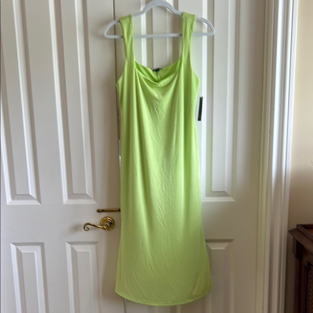 🌻3 for $21.  Wild Fable Neon Green Dress.